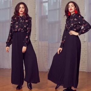 Lost + Wander High Waist Wide Leg Pants Small NWT